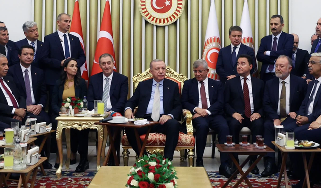 Erdoğan, Davutoğlu ve Babacan yıllar sonra yan yana