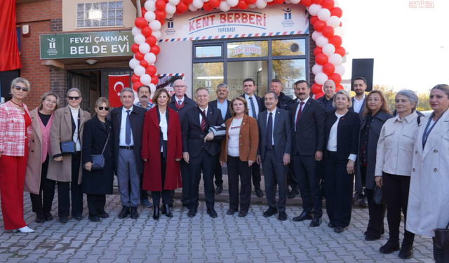 Türkiye'nin ilk "Kent Berberi" açıldı