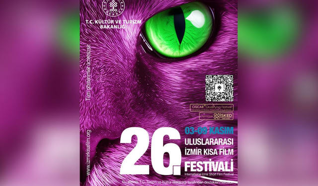 26’ncı İzmir Kısa Film Festivali 3 Kasım’da başlıyor