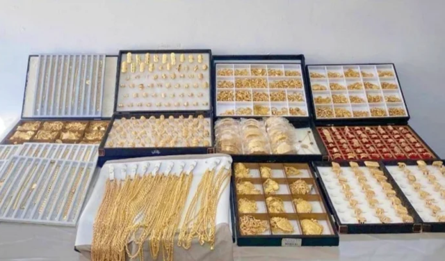 Diyarbakır'da 7,5 kilo kaçak altın bulundu