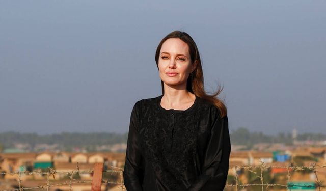 Ünlü yıldız Angelina Jolie'nin Ukrayna ziyareti krizle bitti