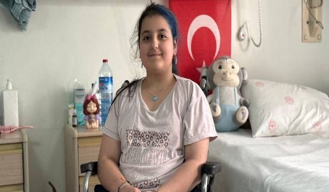 10 yaşındaki Beyzanur, milyonda bir görülen hastalığa yakalandı