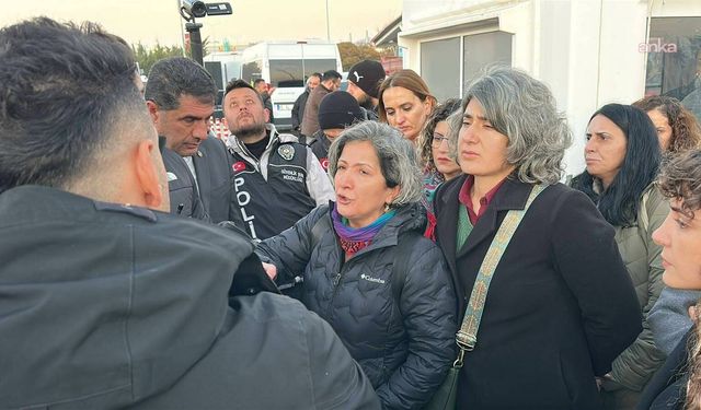 Van'da Rojin Kabaiş eylemine polis engeli!