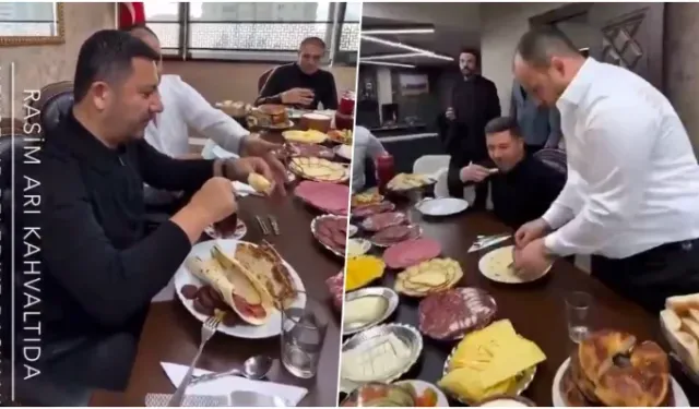 Nevşehir belediye başkanından galericideki kahvaltıya yanıt