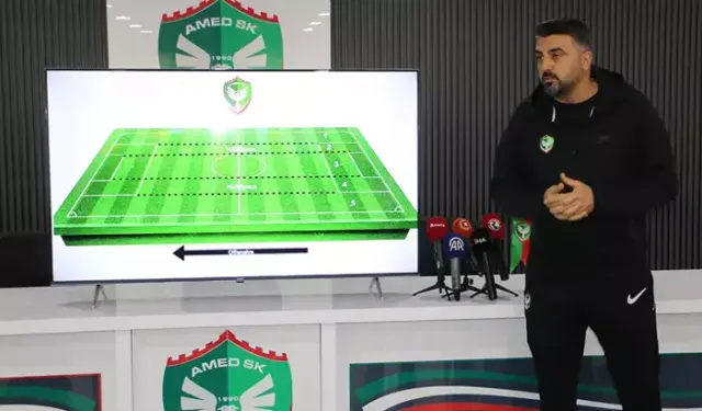Sinan Kaloğlu: Hedefimiz Amedspor'u Süper Lig’e taşımak