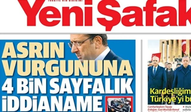 Yeni Şafak'a göre 4 bin sayfalık İBB iddianamesi hazır