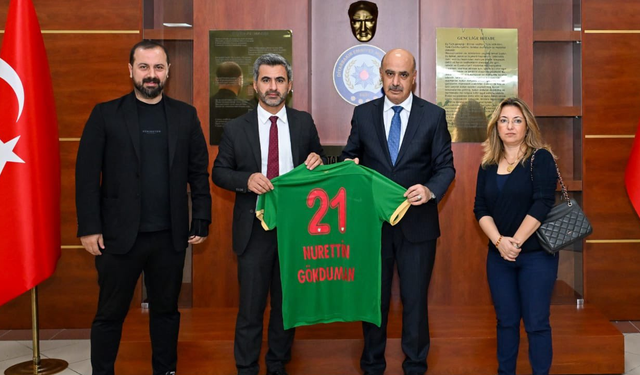 Amedspor yönetiminden Diyarbakır İl Emniyet Müdürü’ne ziyaret