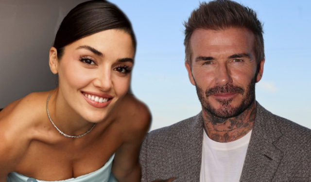 Hande Erçel ve David Beckham aynı reklam filminde buluştu
