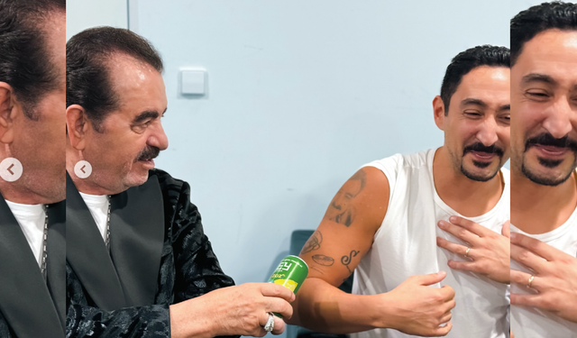 Eko Fresh, İbrahim Tatlıses’i ziyaret etti