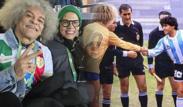 Dünyaca ünlü futbol efsanesi Valderrama, Amedspor'un golleriyle coştu