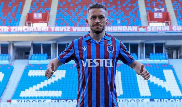 Trabzonsporlu futbolcuya diplomatik pasaport verildi