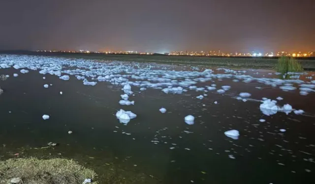 Belediye "temiz" demişti: Dicle nehrinde yine köpüklendi