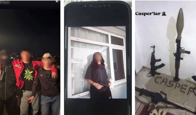 Yeni nesil suç örgütlerinin kız çocuğu üyeleri