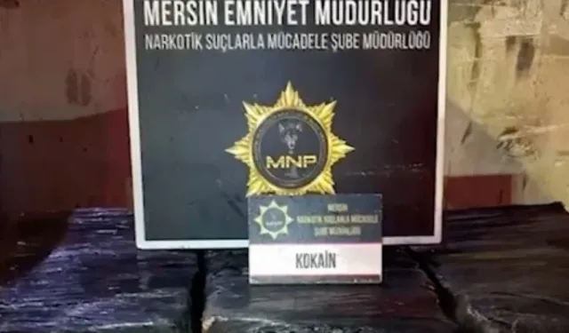 Mersin Limanı’nda 298 kilo kokain ele geçirildi
