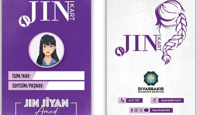 Diyarbakır’da 8 bin kadına JINKART dağıtıldı
