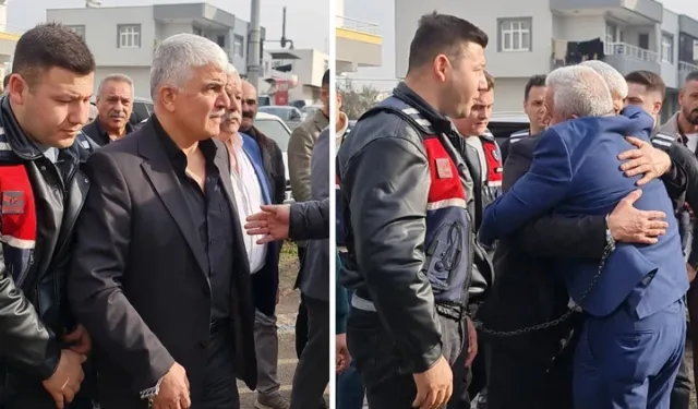 Tatlıses'i vuran Abdullah Uçmak izinli olarak cenazeye katıldı