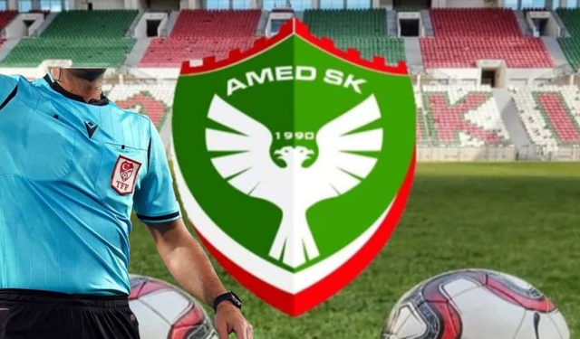 Amedspor–Adana Demirspor maçının hakemi açıklandı