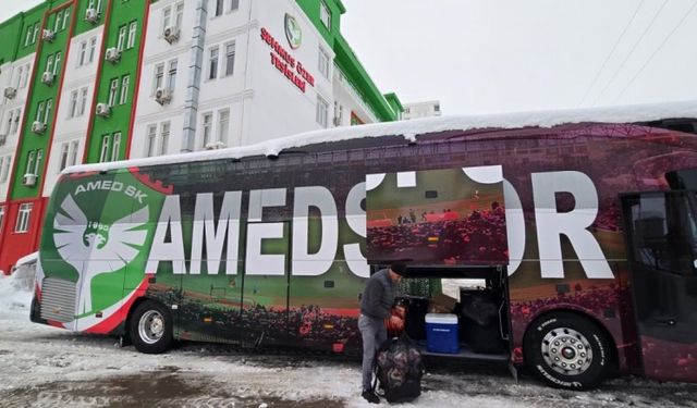 Amedspor Sivas’a gidemiyor