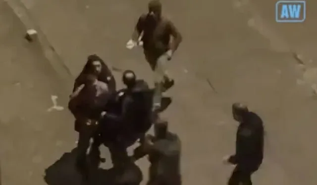 Gazeteci Nedim Oruç haber takibi yaparken gözaltına alındı