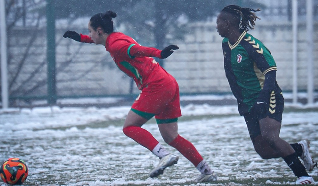 Amedspor Kadın Futbol Takımı, Ünyespor’u 1-0 yendi