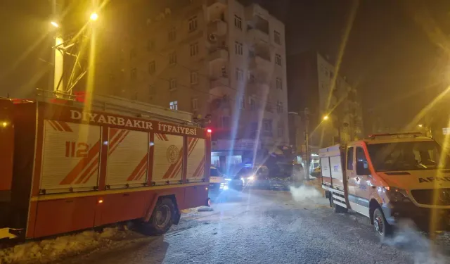 Bağlar’da kolon çatladı, iki apartman tahliye edildi