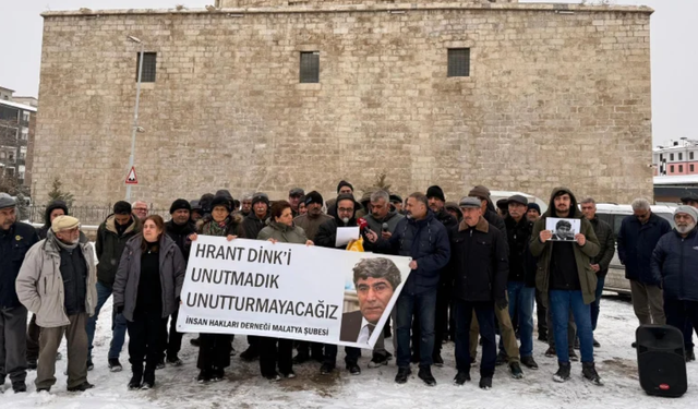 Hrant Dink, doğduğu şehir Malatya'da da anıldı