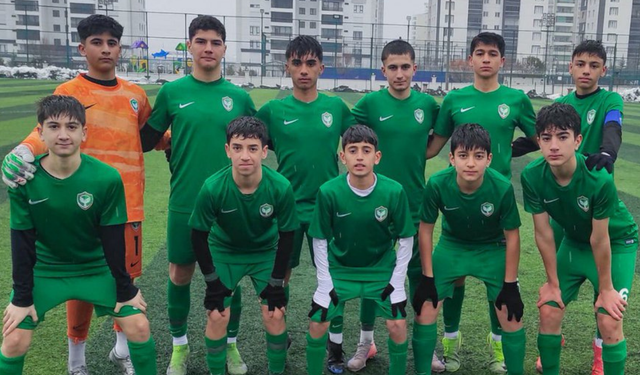U14’te gol şov: Amedspor’dan Batman Belediyespor’a 9 gollü tarife