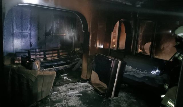 Diyarbakır'da soba faciası: Kül oldu