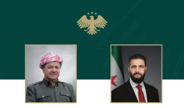 Barzani ve Şara SDG-Şam anlaşmasını görüştü