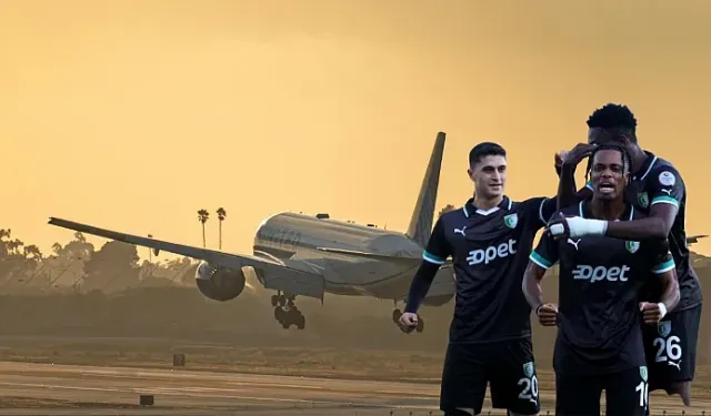 Bodrum FK'yı taşıyan uçak Diyarbakır'a zorunlu iniş yaptı