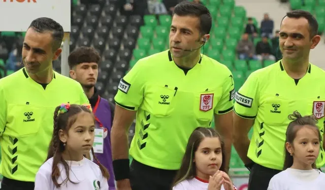 Galatasaray maçının tartışmalı hakemi Amedspor maçına atandı!