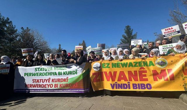Diyarbakır'da yüzlerce kişi tek bir amaç için yürüdü