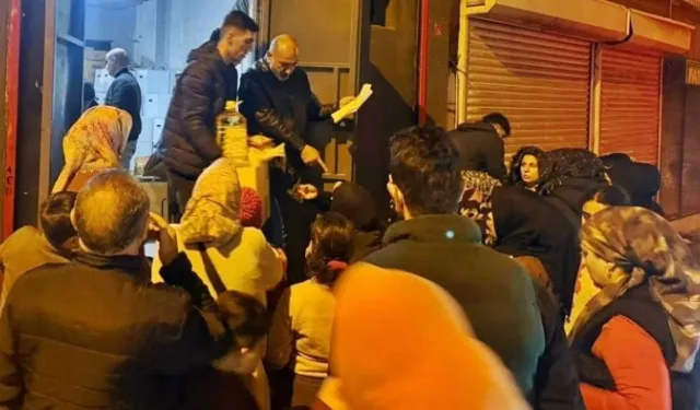 Diyarbakır Bağlar'da haberi alan oraya koştu