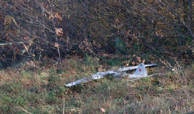 Ordu'da düşmüş bir İHA bulundu