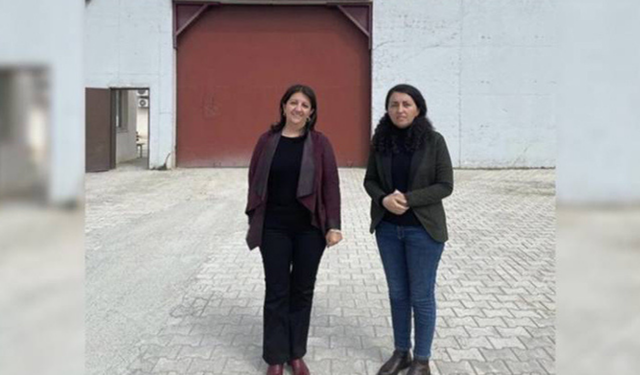Pervin Buldan’dan Leyla Güven’e cezaevi ziyareti