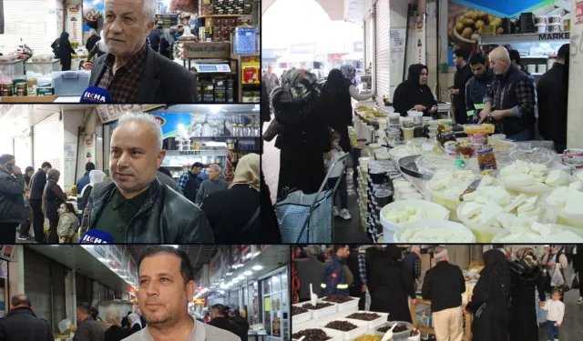 Ramazan bereketi çarşıya canlılık getirdi