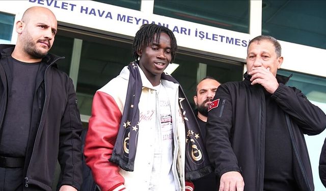 Galatasaray'ın yeni transferi İstanbul'a geldi!