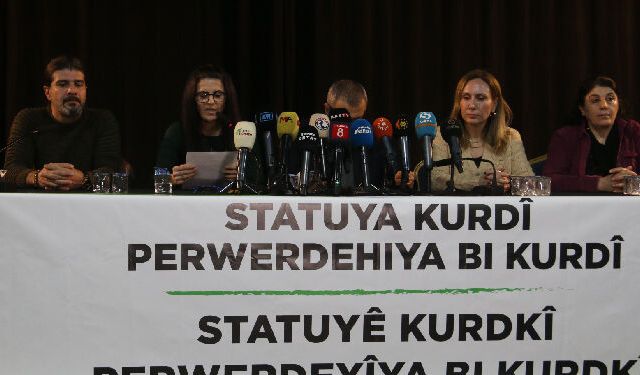 Anadil deklarasyonu açıklandı: Kürtçeye statü, anadilde eğitim