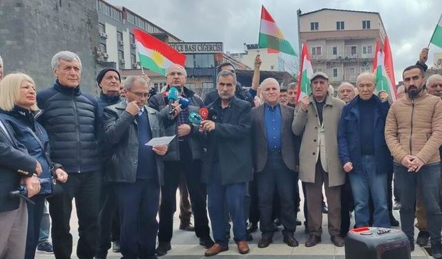 Diyarbakır’da İran Protestosu: Bayrak Gerginliği
