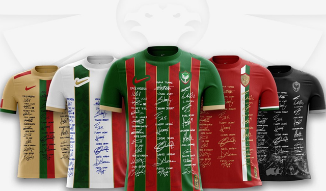 Amedspor’dan koleksiyonluk forma hamlesi