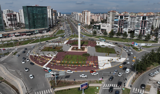 Diyarbakır’da Dünya Kavşağı yenilendi: Su tasarrufu sağlayacak