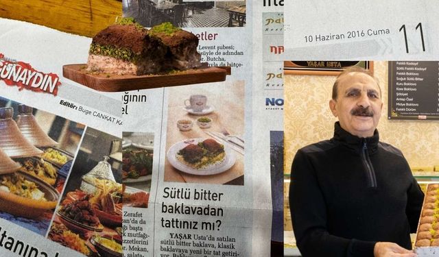 Kökleri Gelenekte, Yönü Gelecekte Bir Türk Gastronomi Lideri: Baklavacı Yaşar Usta