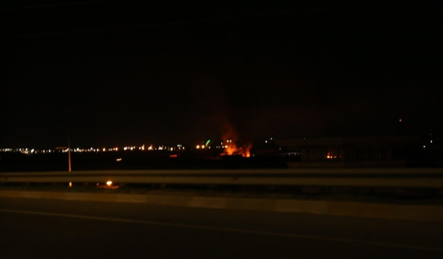 Erbil’de kamikaze İHA bir evin çatısına düştü