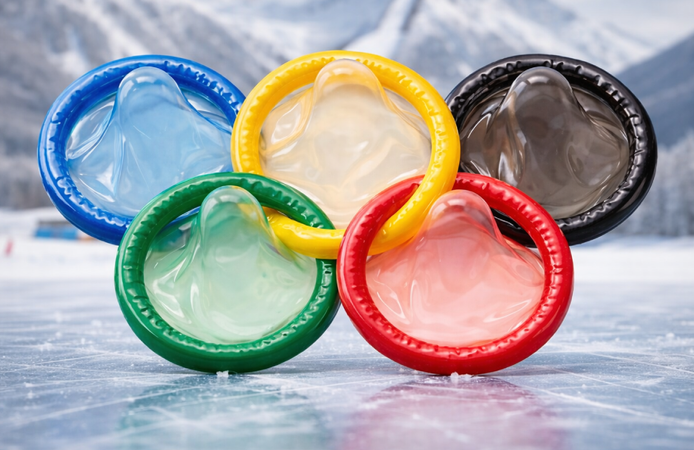Kış Olimpiyatları'nda prezervatif rekoru: Sporcular bitirdi!