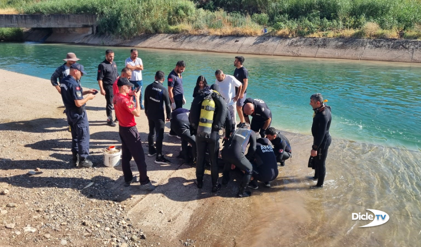 Diyarbakır'da sulama kanalına giren çocuk hayatını kaybetti