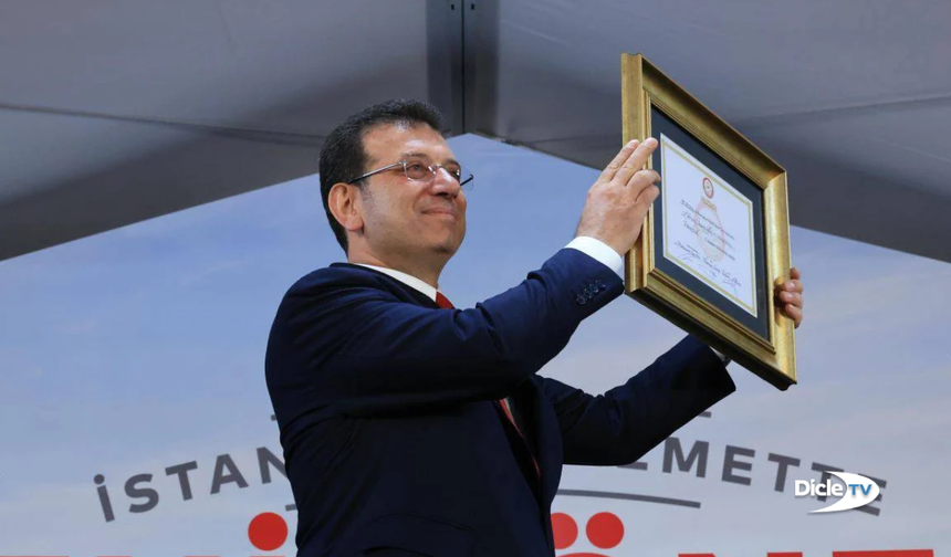 İmamoğlu’ndan sahte diploma göndermesi