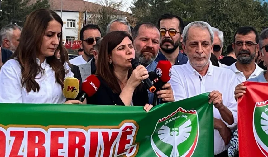 Amedspor’a Kürtçe reklam cezasına tepkiler büyüyor