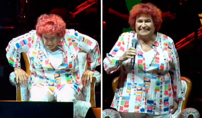 Selda Bağcan’ın “koltuk” göndermesi alkış aldı