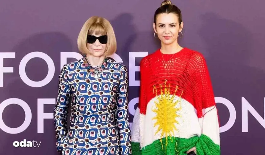 Vogue Almanya yöneticisi Kürt tasarımcıya destek