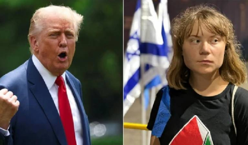Trump’tan Greta Thunberg’e: Baş belası, doktora gitmeli